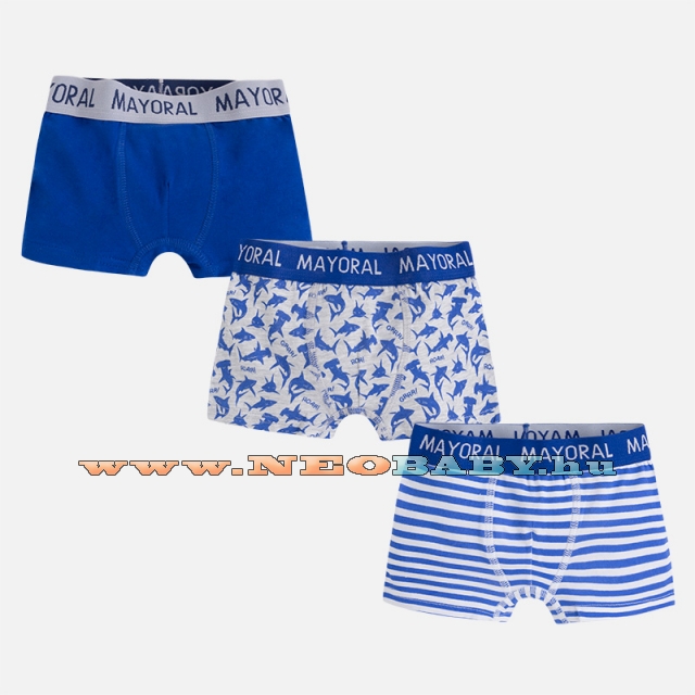 MAYORAL MODA  boxerals szett 3db-os /bedruckt/Streife Klein 5M - 8 v 10366 - 35