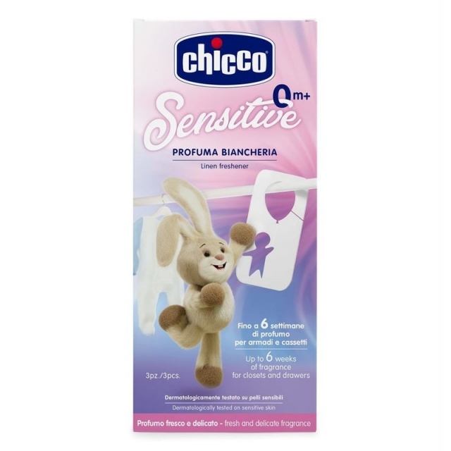 CHICCO Sensitive illatost szekrnybe/fikba 3db CH0101050