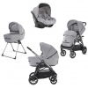 INGLESINA Aptica Quattro 4in1 babakocsi mzeskosrral s CAB babahordozval Silk Grey AAE70N6SLG