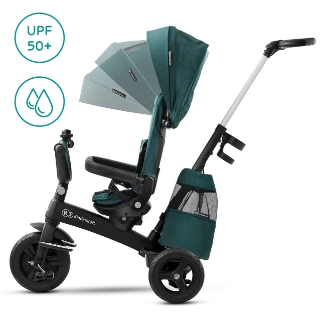 KINDERKRAFT Easytwist tricikli Midnight Green KKRETWIGRE0000