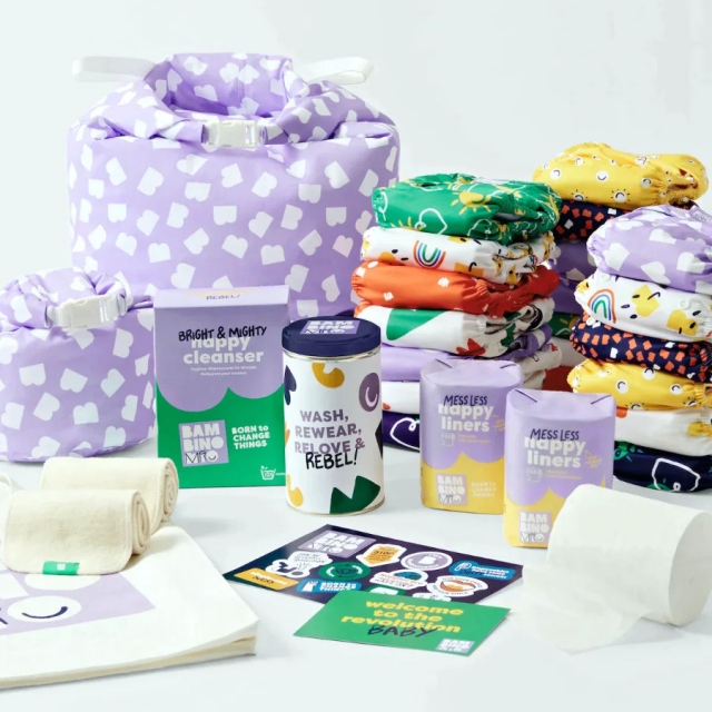 Image of Újrahasználható pelenka szett changemaker bundle brave buncmbr