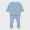 MAYORAL MODA  baba nadrgos garnitra Newborn Boy 1E - 4-6 h 1535-21 Blau