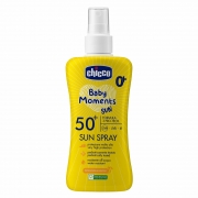 CHICCO Baby Moments napvd spray SPF 50+ illatmentes 150ml CH0112600