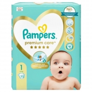 PAMPERS Premium Care 1 pelenka 2-5kg 72db