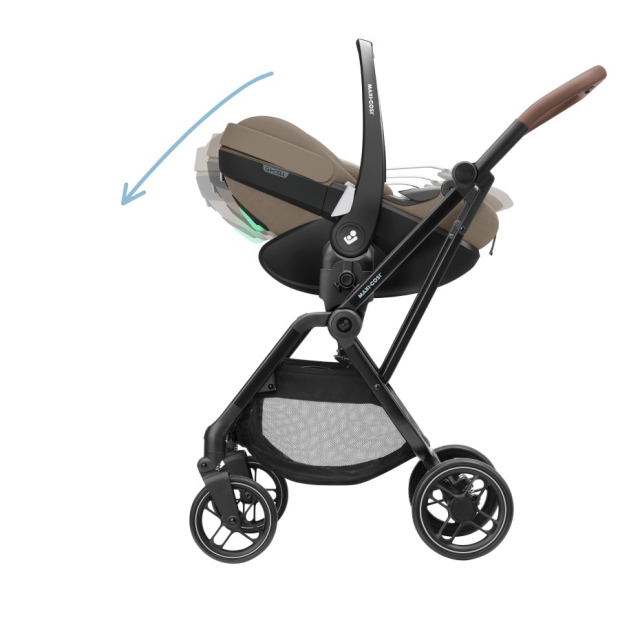 MAXI-COSI Pebble 360 Pro2 SlideTech i-Size babahordoz s gyerekls 40-87cm Twillic Truffle MC8052470111