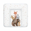 CEBA BABY  pelenkz lap puha 75x72cm Basic Forest Friends