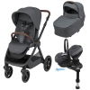 MAXI-COSI Oxford+ SlideTech 4in1 babakocsi Sense mzeskosrral Twillic Graphite