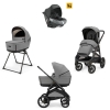 INGLESINA Aptica XT System Quattro 4in1 babakocsi mzeskosrral s Darwin i-Size babahordozval Canyon Grey AAE71S0CNG