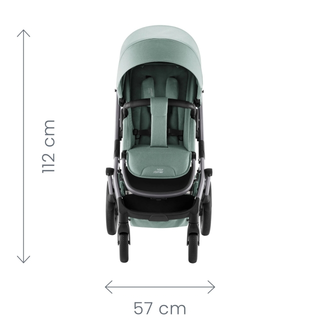 BRITAX-RMER Smile 5Z multifunkcis babakocsi szett mzeskosrral Space Black