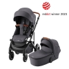 BRITAX-RMER Smile 5Z multifunkcis babakocsi szett mzeskosrral Midnight Grey