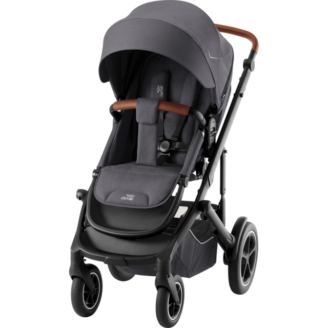 BRITAX-RMER Smile 5Z multifunkcis babakocsi szett mzeskosrral Midnight Grey