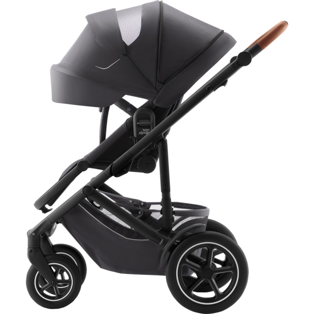 BRITAX-RMER Smile 5Z multifunkcis babakocsi szett mzeskosrral Midnight Grey