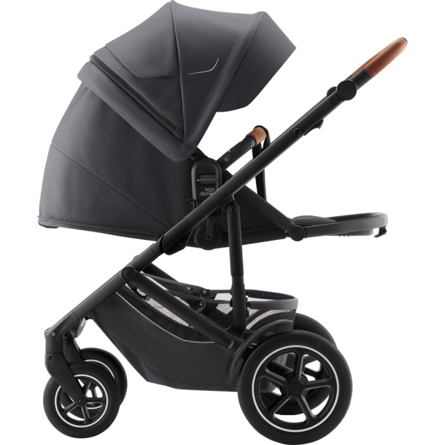 BRITAX-RMER Smile 5Z multifunkcis babakocsi szett mzeskosrral Midnight Grey