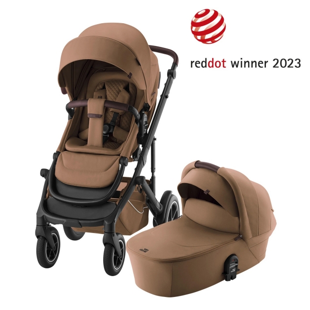 BRITAX-RMER Smile 5Z Lux multifunkcis babakocsi szett mzeskosrral Warm Caramel