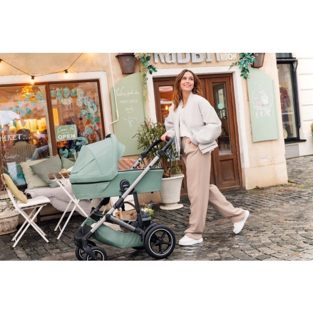 BRITAX-RMER Smile 5Z Lux multifunkcis babakocsi szett mzeskosrral Linen Grey