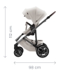 BRITAX-RMER Smile 5Z Lux multifunkcis babakocsi szett mzeskosrral Linen Grey