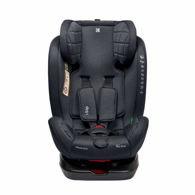 KIKKABOO i-Trip 360 fok i-Size Isofix gyerekls 40-150cm Szrke