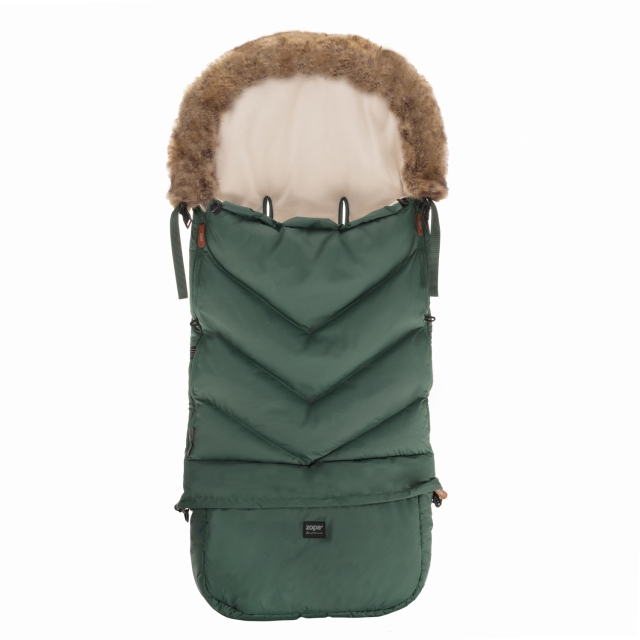 Image of Fluffy combi 3in1 bundazsák babakocsiba lake green zöld zop019023