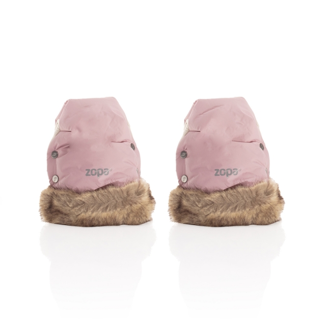 Image of Fluffy 2 vízálló kézmelegítõ babakocsira old pink